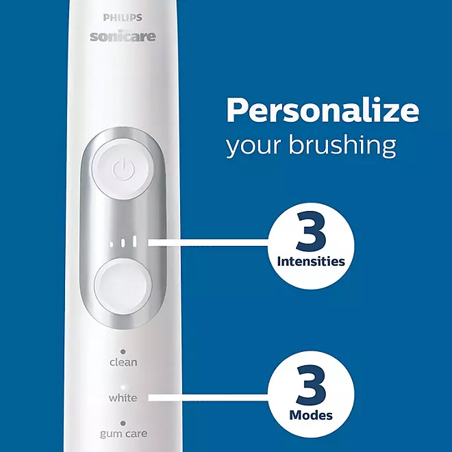 Bàn Chải Đánh Răng Điện Philips Sonicare ProtectiveClean 6100 - Bộ 2 Chiếc