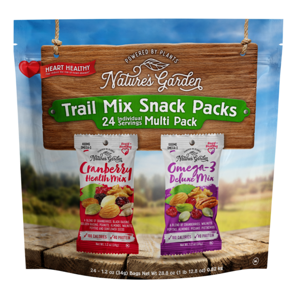 Gói Hạt Trái Cây Nature’s Garden Trail Mix 24 Gói