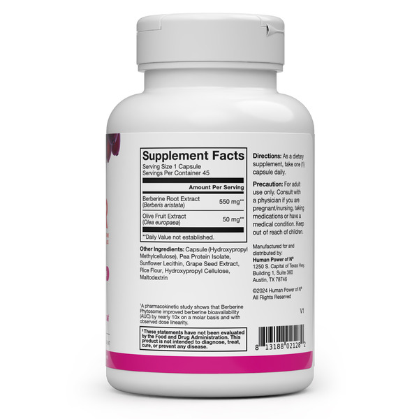 Viên Uống Hỗ Trợ Sức Khỏe HumanN Berberine – Hộp 45 Viên