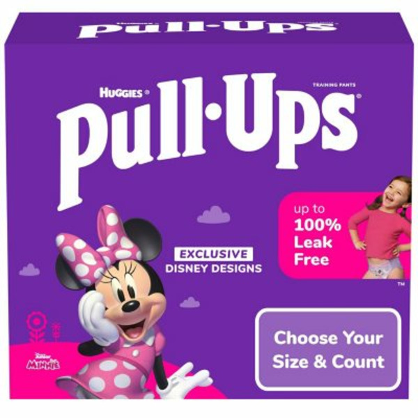 Quần Tập Cho Bé Gái Từ 20.9kg Pull-Ups Girls' Potty Training Pants 5T-6T (46-60 lbs) - Gói 84 Miếng