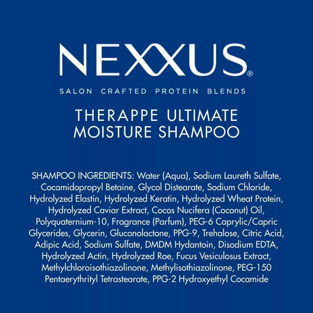 Dầu Gội Dưỡng Ẩm Nexxus Therappe Ultimate Moisture Shampoo - Chai 1.24L