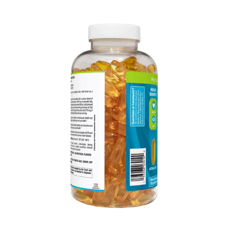 Viên Uống Member’s Mark™ Omega 3-6-9 - Hộp 325 Viên