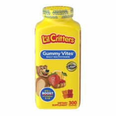 Kẹo Dẻo Bổ Sung Vitamin Tổng Hợp L'il Critters Gummy Vites Kids – Hộp 300 Viên