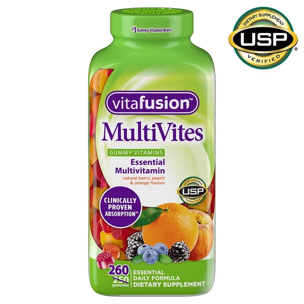 Kẹo Dẻo Bổ Sung Vitamin Vitafusion MultiVites – Hộp 260 Viên