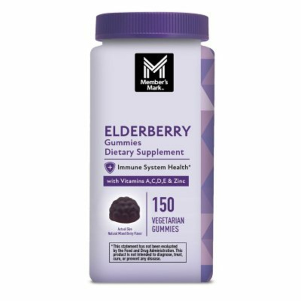 Kẹo Dẻo Hỗ Trợ Miễn Dịch Elderberry Gummies – Hộp 150 viên