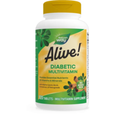 Viên Uống Multivitamin Alive! Diabetic – Hộp 120 Viên