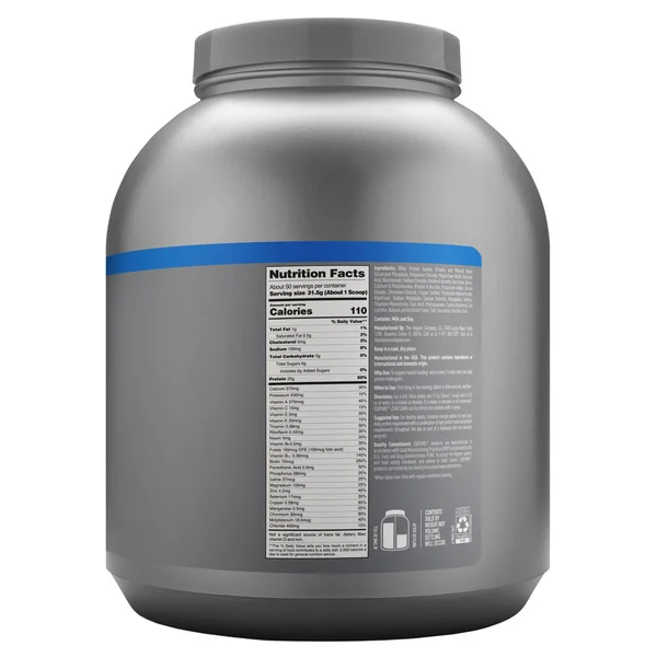 Bột Whey Protein Isopure Zero Carb Vị Vanilla - Hộp 1.57kg