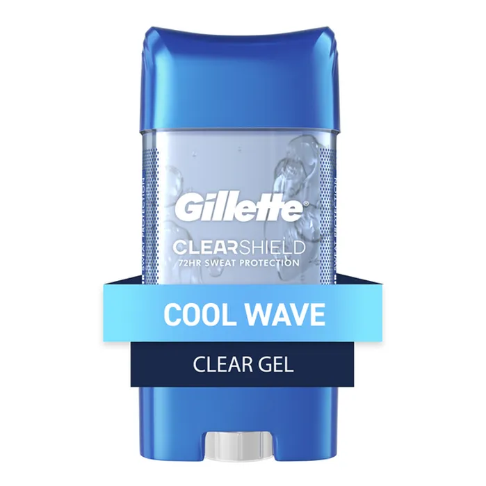 Lăn Khử Mùi Gillette Antiperspirant Deodorant for Men Cool Wave - Hộp 5 Thanh