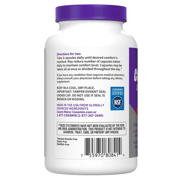 Viên Uống Hỗ Trợ Xương Khớp Cosamin DS Joint with Glucosamine & Chondroitin – Hộp 210 Viên