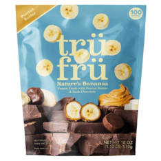 Chuối Bọc Bơ Đậu Phộng & Socola Tru Fru Bananas in Peanut Butter & Dark Chocolate - Túi 510g