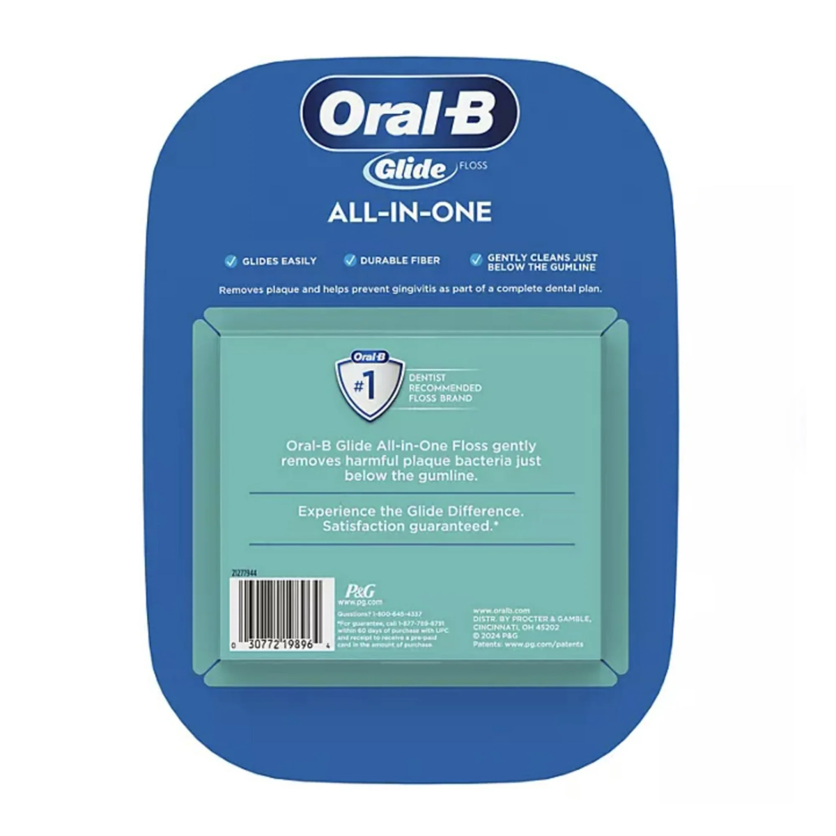 Chỉ Nha Khoa Oral-B Glide All-In-One Hương Bạc Hà - 6 Cuộn X 44m